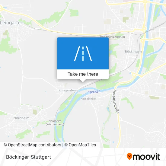Карта Böckinger