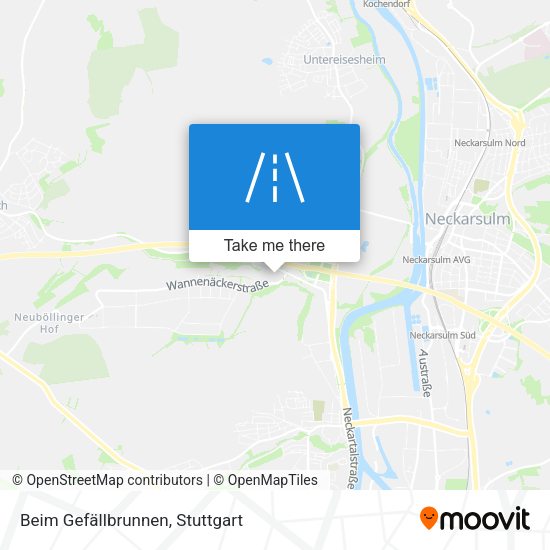 Beim Gefällbrunnen map