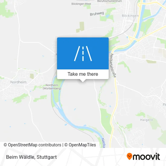 Карта Beim Wäldle