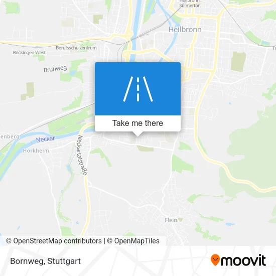 Карта Bornweg
