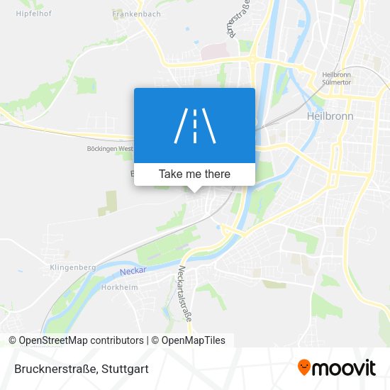 Brucknerstraße map