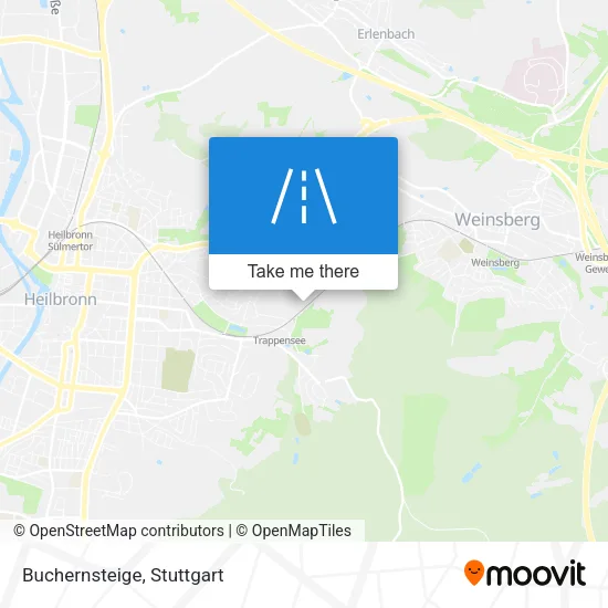 Карта Buchernsteige