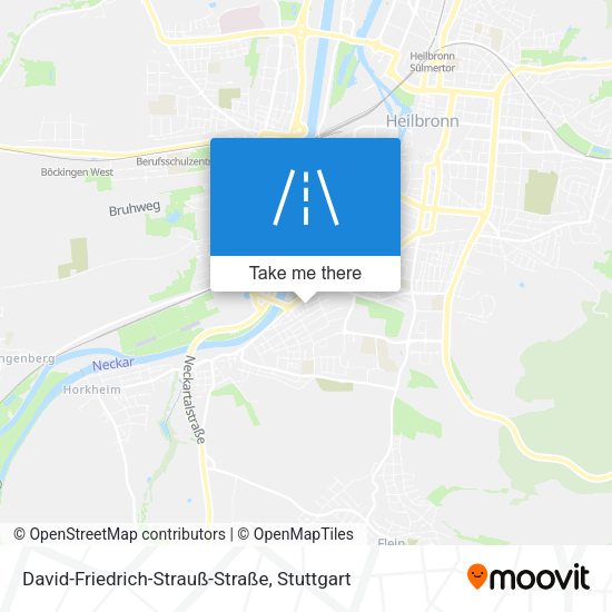 David-Friedrich-Strauß-Straße map