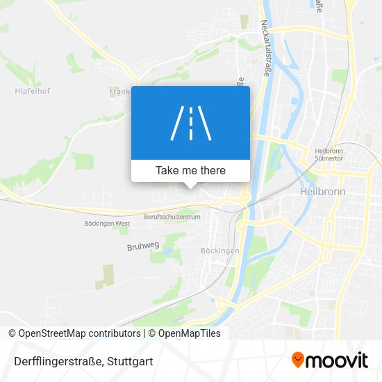 Derfflingerstraße map