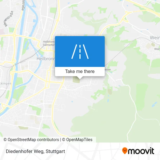 Карта Diedenhofer Weg