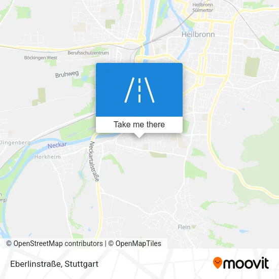 Карта Eberlinstraße