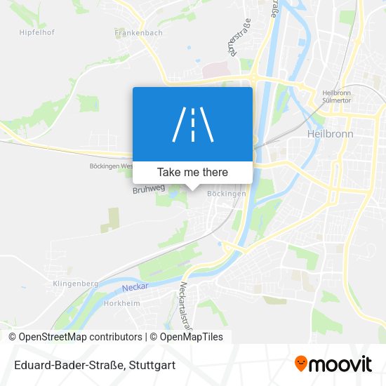 Eduard-Bader-Straße map