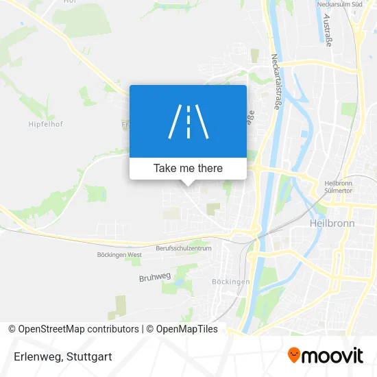 Карта Erlenweg