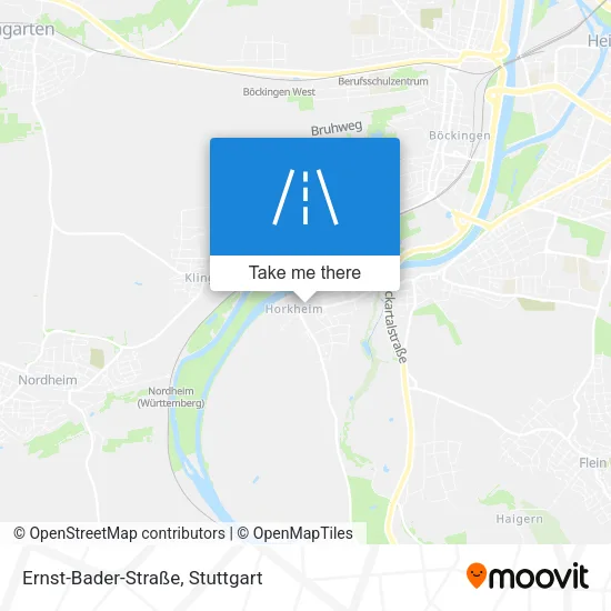 Ernst-Bader-Straße map