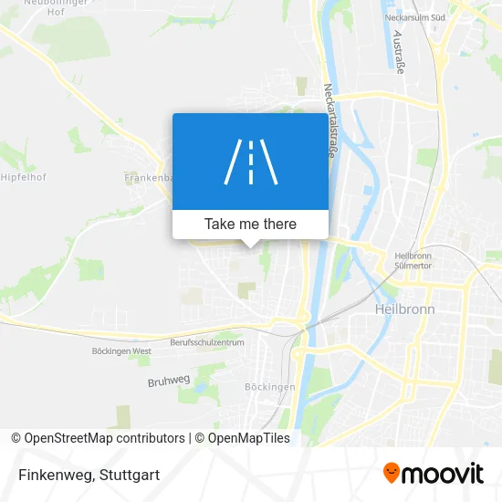 Карта Finkenweg