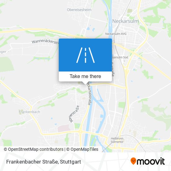 Frankenbacher Straße map