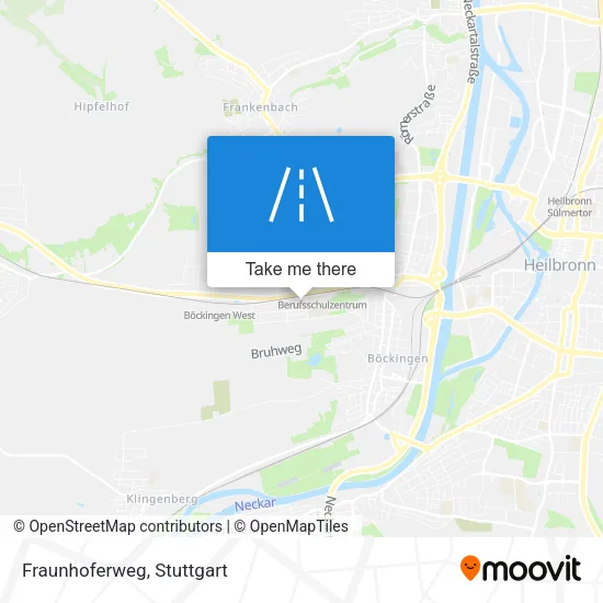 Карта Fraunhoferweg