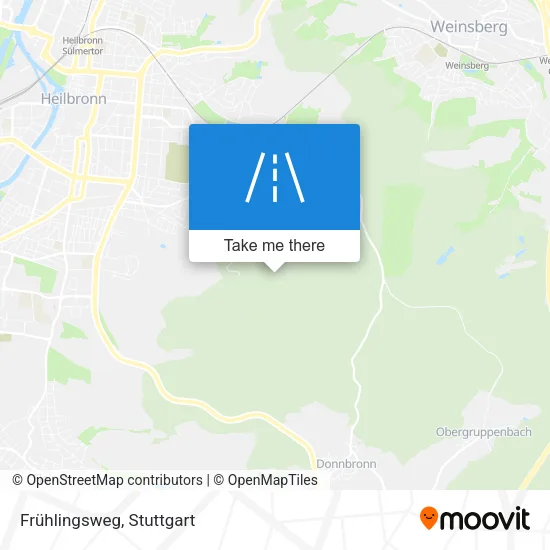 Карта Frühlingsweg