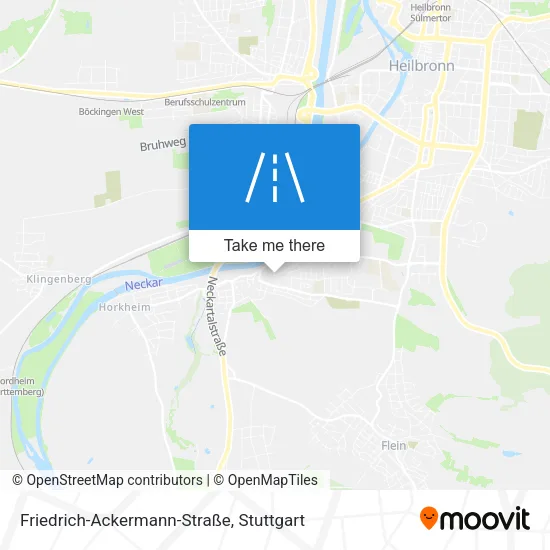 Карта Friedrich-Ackermann-Straße