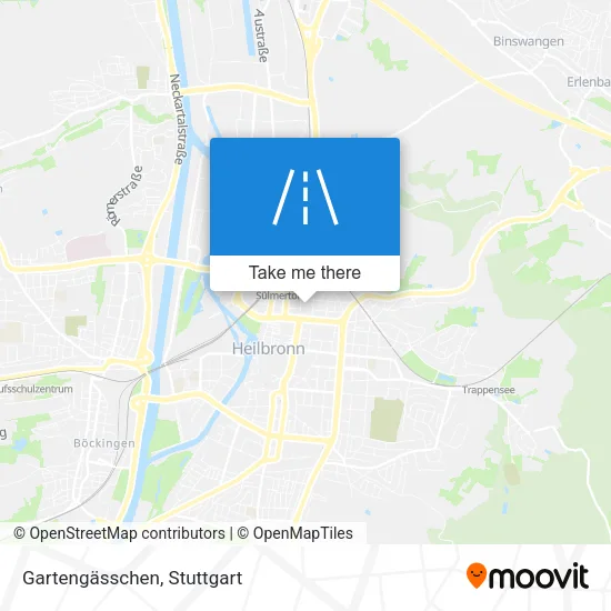 Карта Gartengässchen