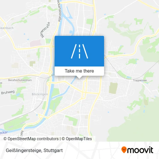 Карта Geißlingersteige