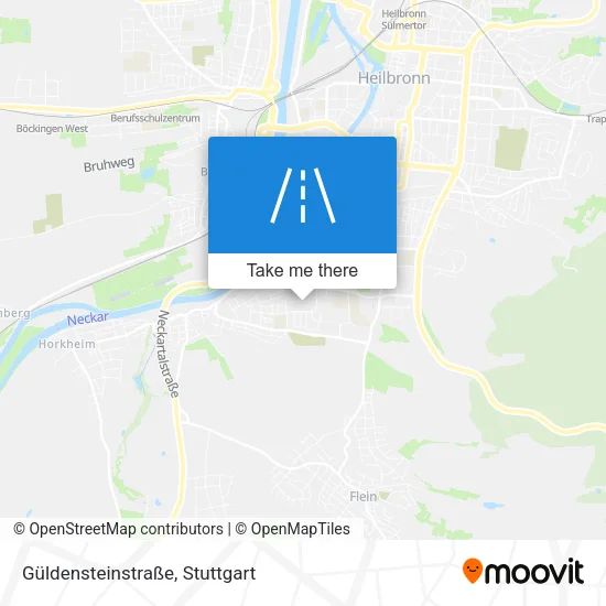 Güldensteinstraße map