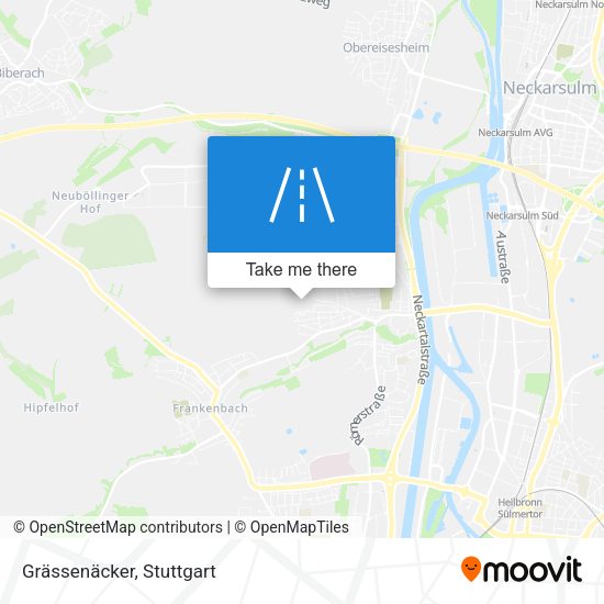 Grässenäcker map