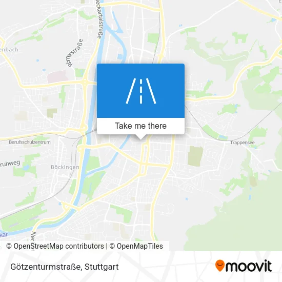 Карта Götzenturmstraße