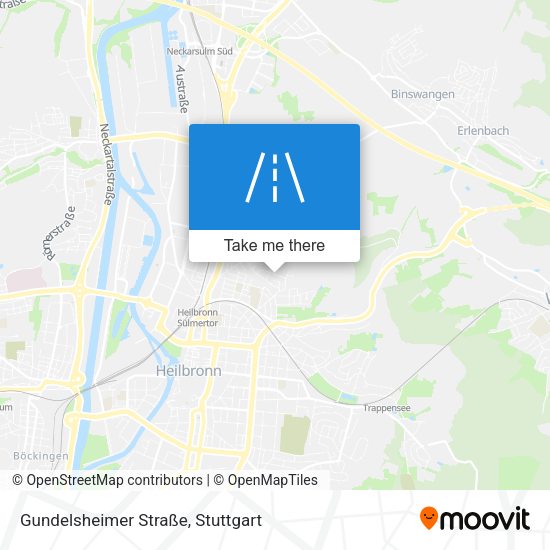 Gundelsheimer Straße map