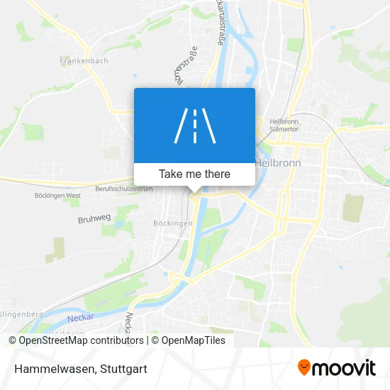 Hammelwasen map