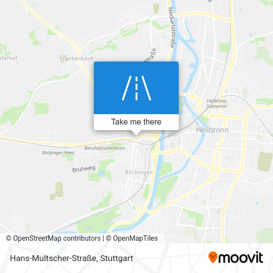 Карта Hans-Multscher-Straße