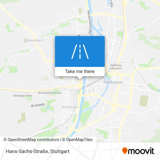 Hans-Sachs-Straße map