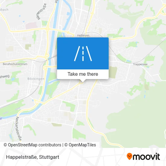 Happelstraße map