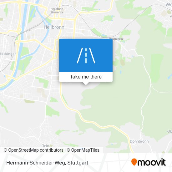 Hermann-Schneider-Weg map