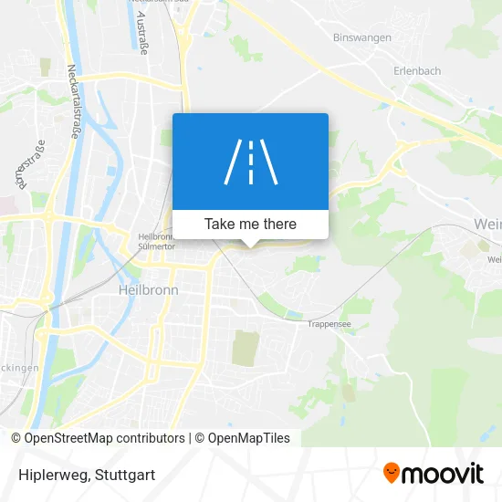 Карта Hiplerweg