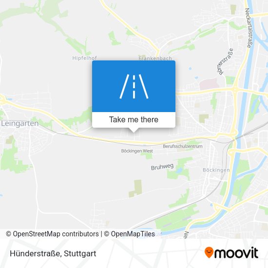 Hünderstraße map