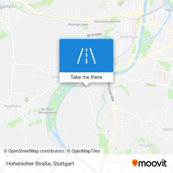 Hohenloher Straße map