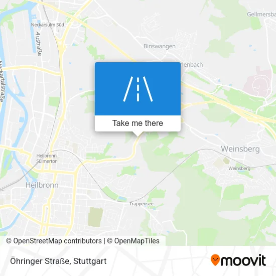 Карта Öhringer Straße