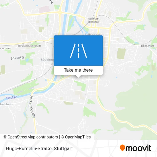 Карта Hugo-Rümelin-Straße