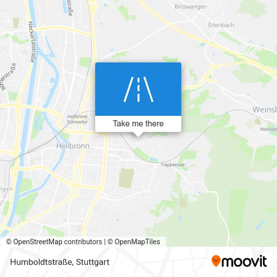Карта Humboldtstraße