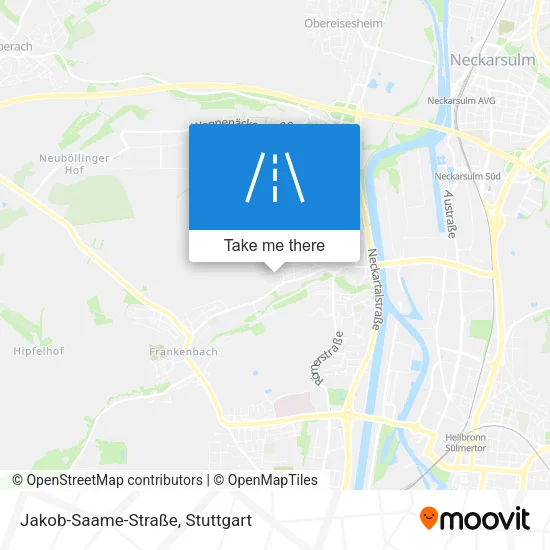 Карта Jakob-Saame-Straße