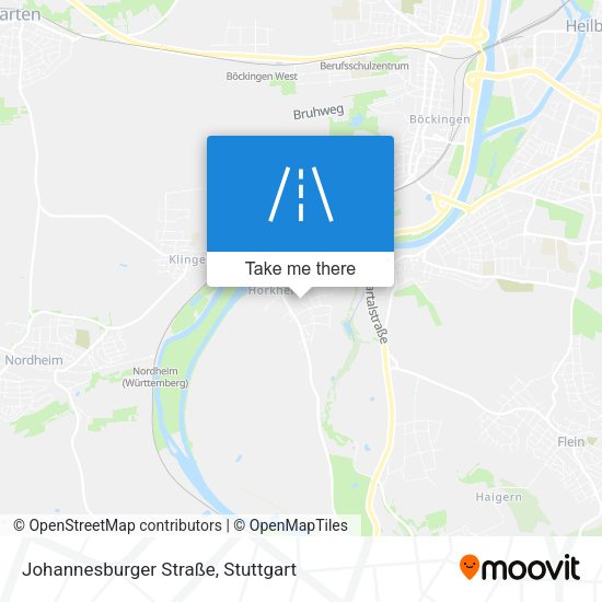 Johannesburger Straße map