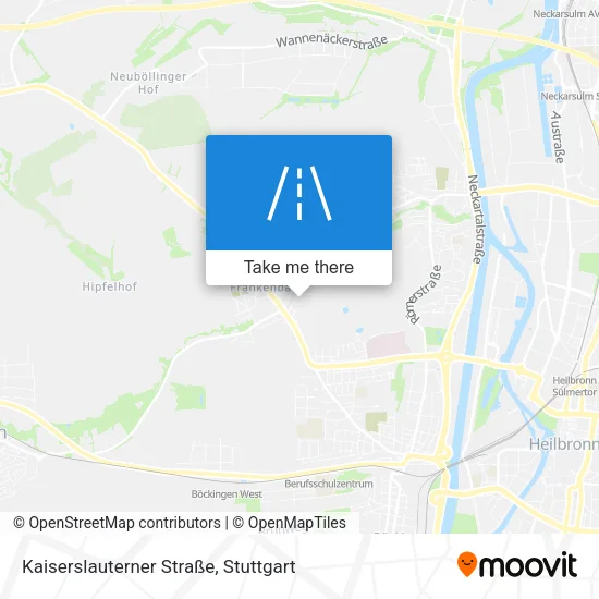 Карта Kaiserslauterner Straße
