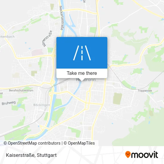 Карта Kaiserstraße