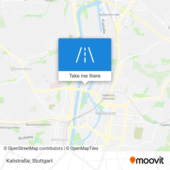 Карта Kalistraße