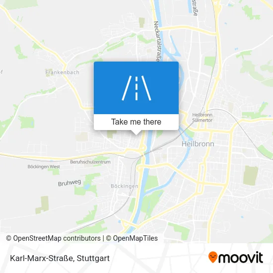 Карта Karl-Marx-Straße