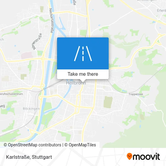 Карта Karlstraße