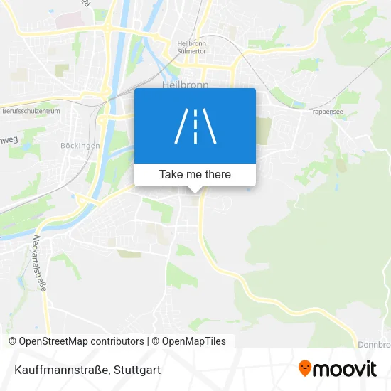 Карта Kauffmannstraße