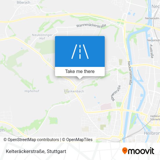 Kelteräckerstraße map