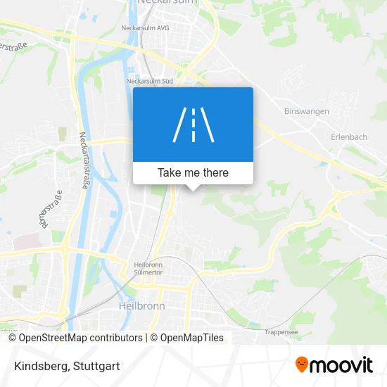 Карта Kindsberg