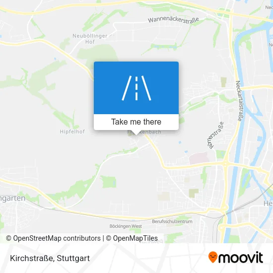 Карта Kirchstraße
