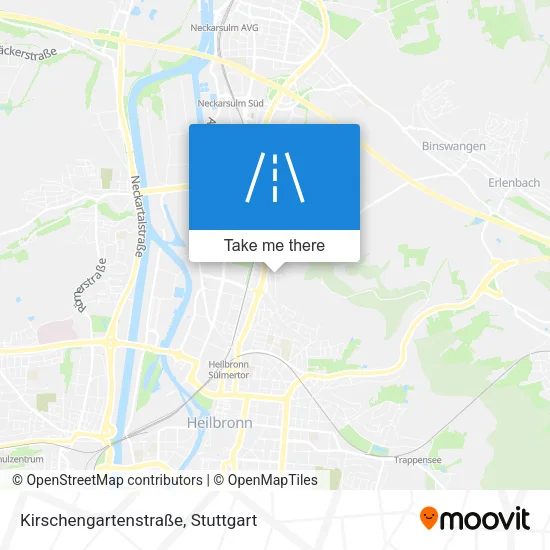 Карта Kirschengartenstraße