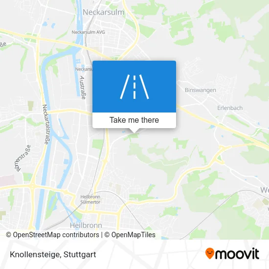 Knollensteige map