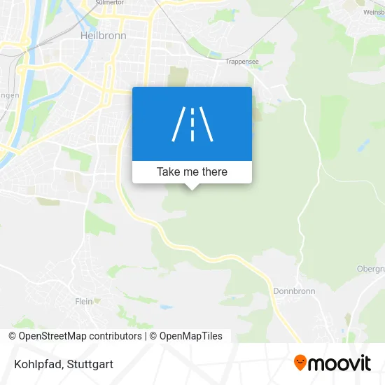 Карта Kohlpfad