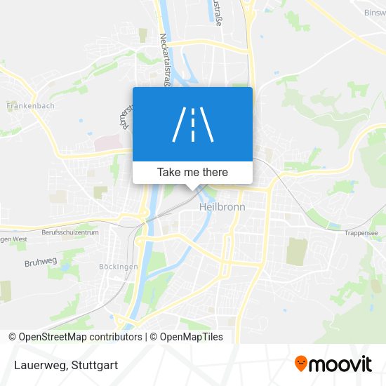 Карта Lauerweg